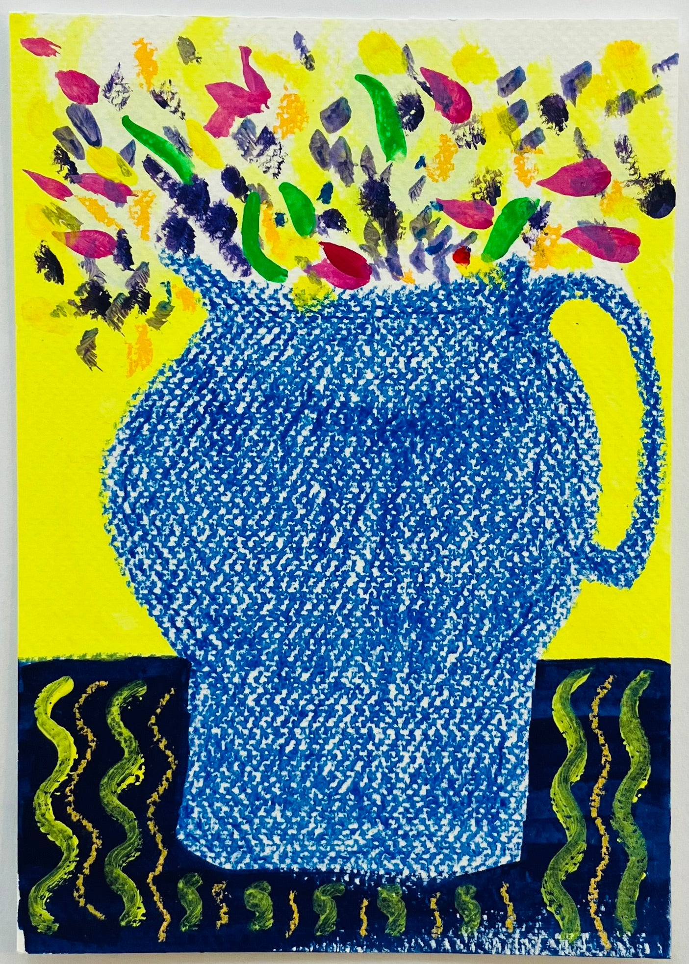 Forwards - 36cm x 29cm. Framed