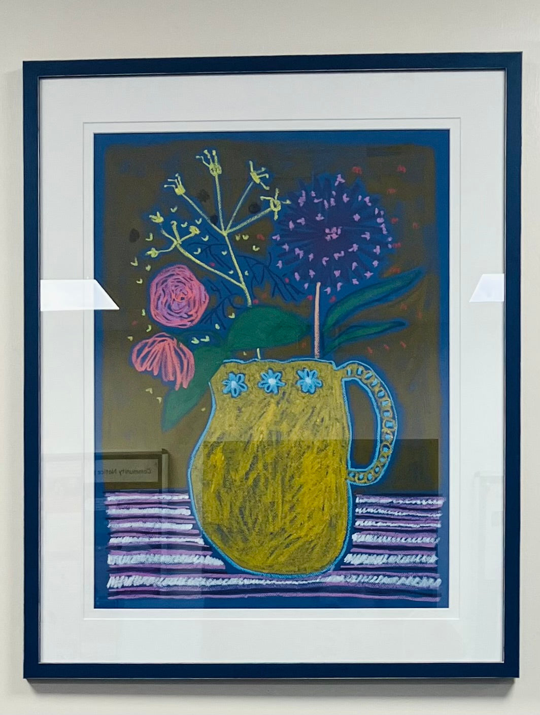Yellow Jug - 81cm x 66cm Framed.