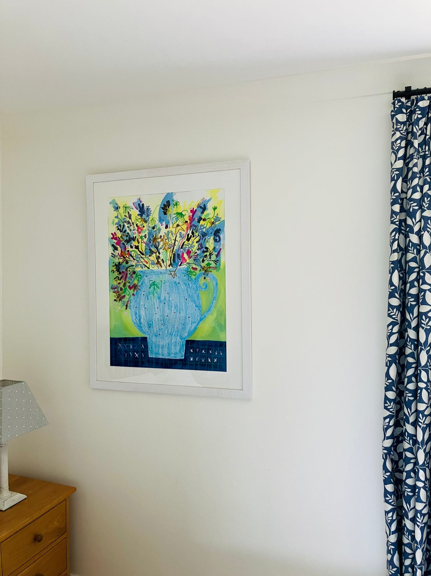 Wishing - 97cm x 79cm. Framed