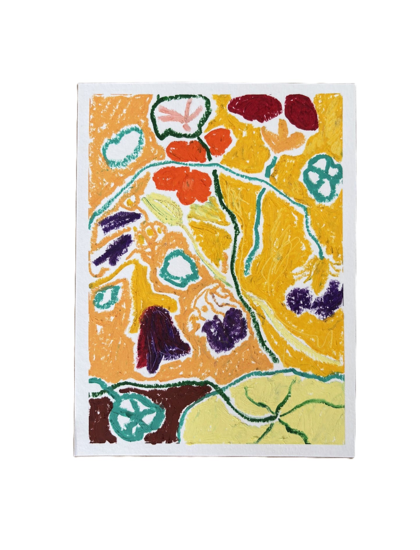 Nasturtiums I - 20cm x 15cm