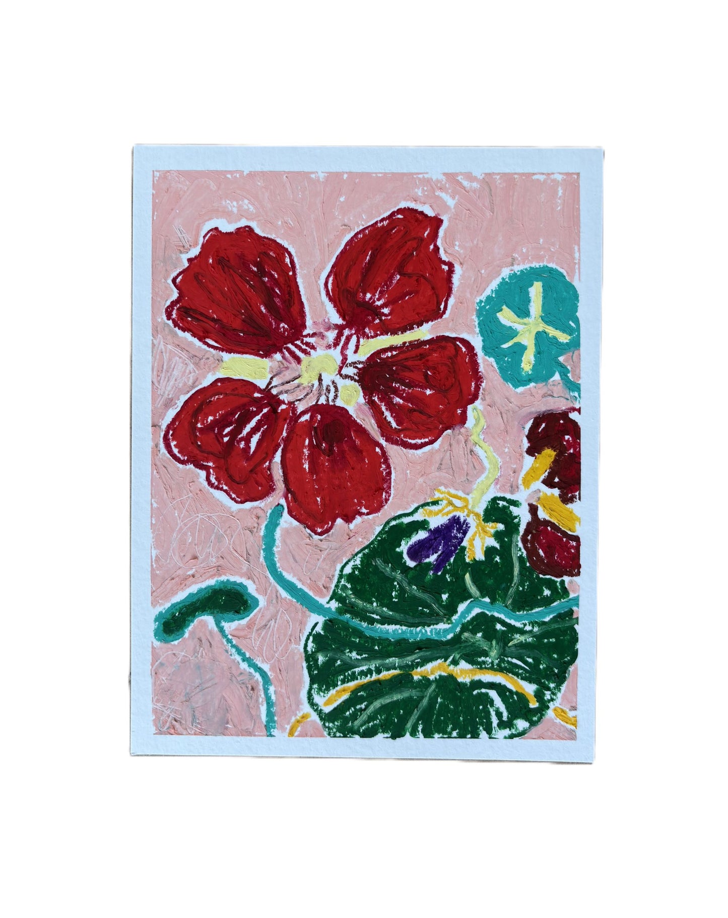 Nasturtiums II - 20cm x 15cm