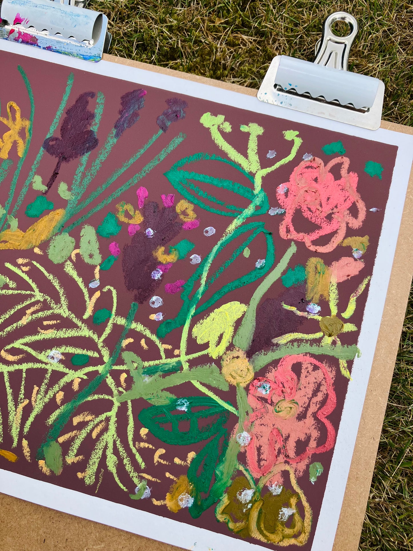 July Flowers I 23cm x 30cm