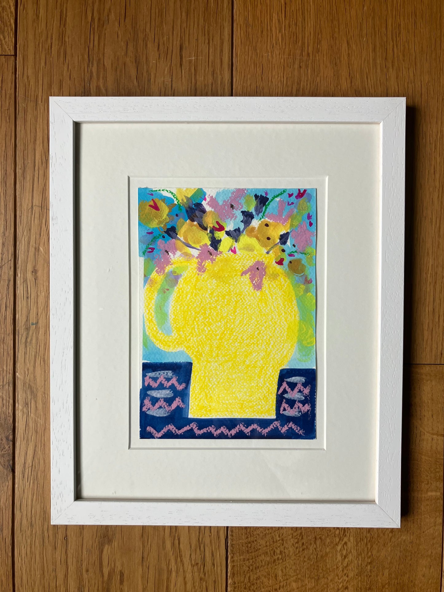Searching - 36cm x 29cm. Framed