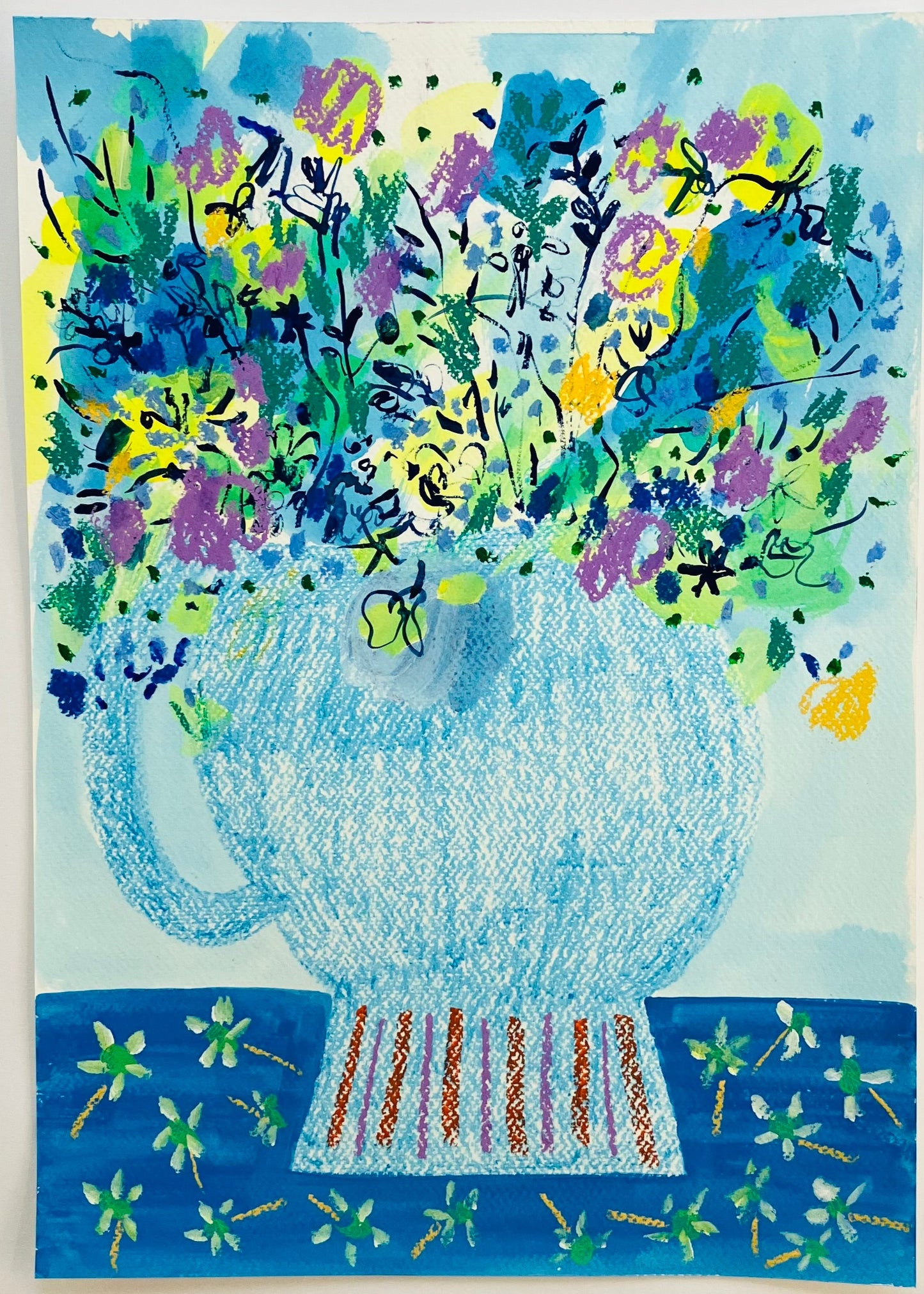 Spring Colours I - Framed 54cm x 42cm