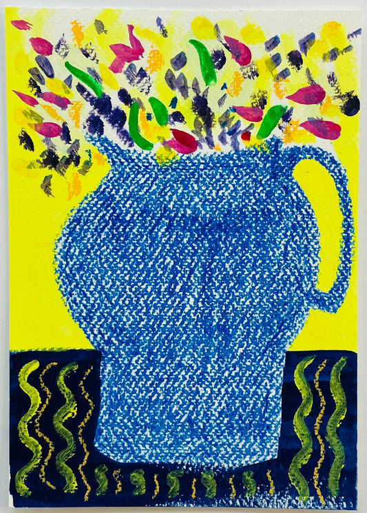 Forwards - 36cm x 29cm. Framed