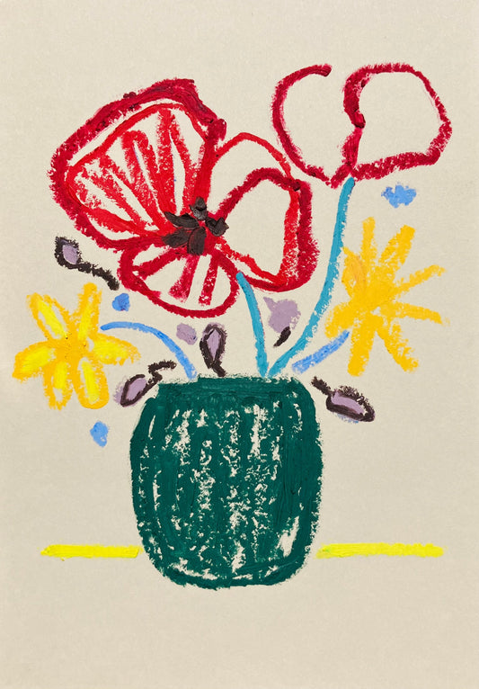 Wild Flowers I 15cm x 21cm