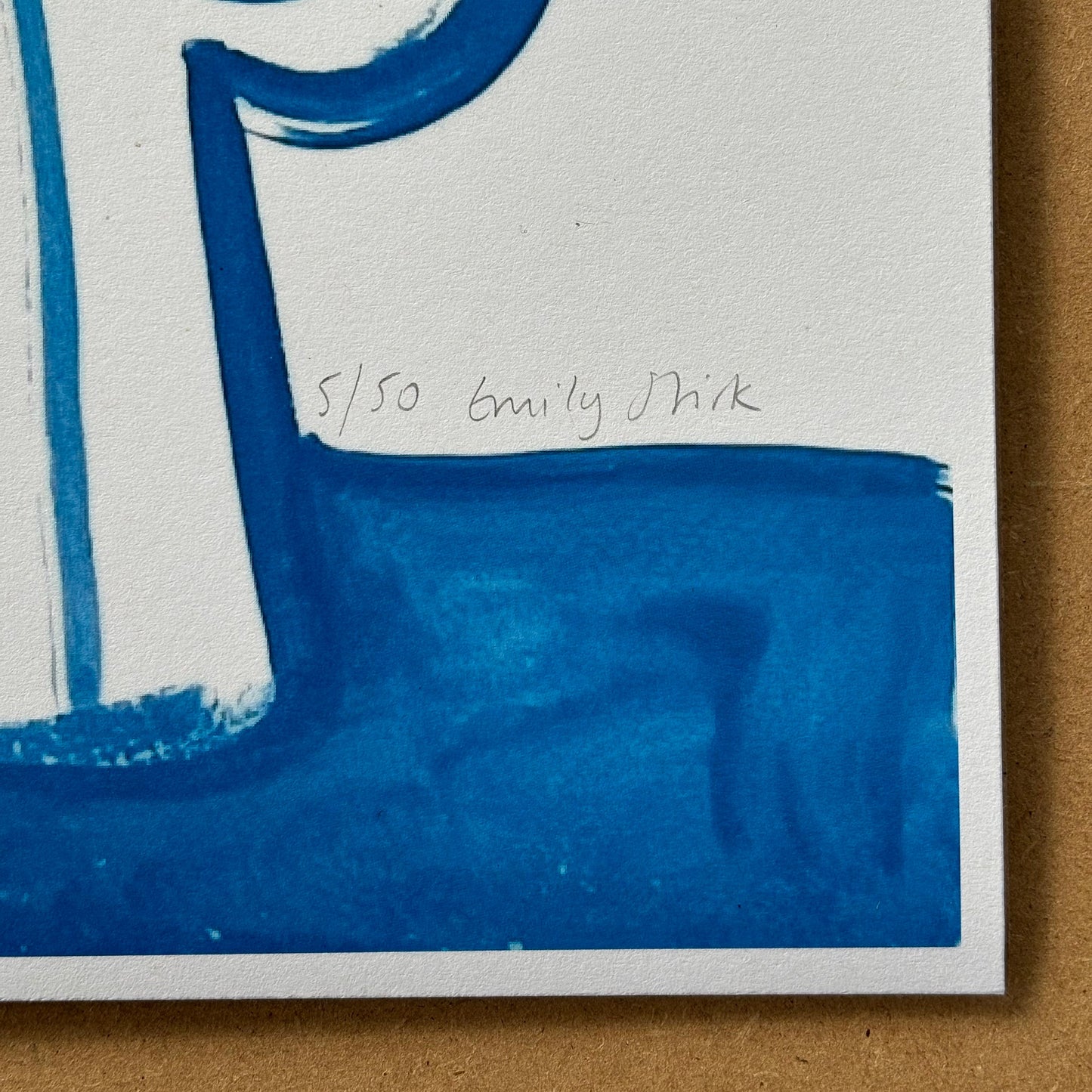 Cerulean Blue Roses I - A3