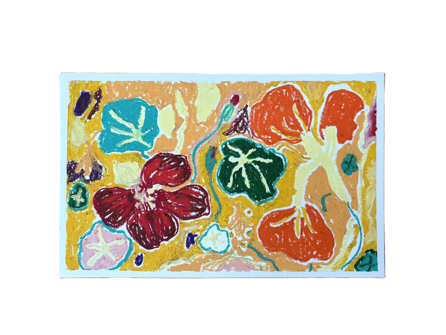 Nasturtiums III - 20cm x 30cm