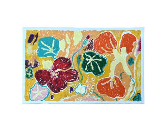 Nasturtiums III - 20cm x 30cm