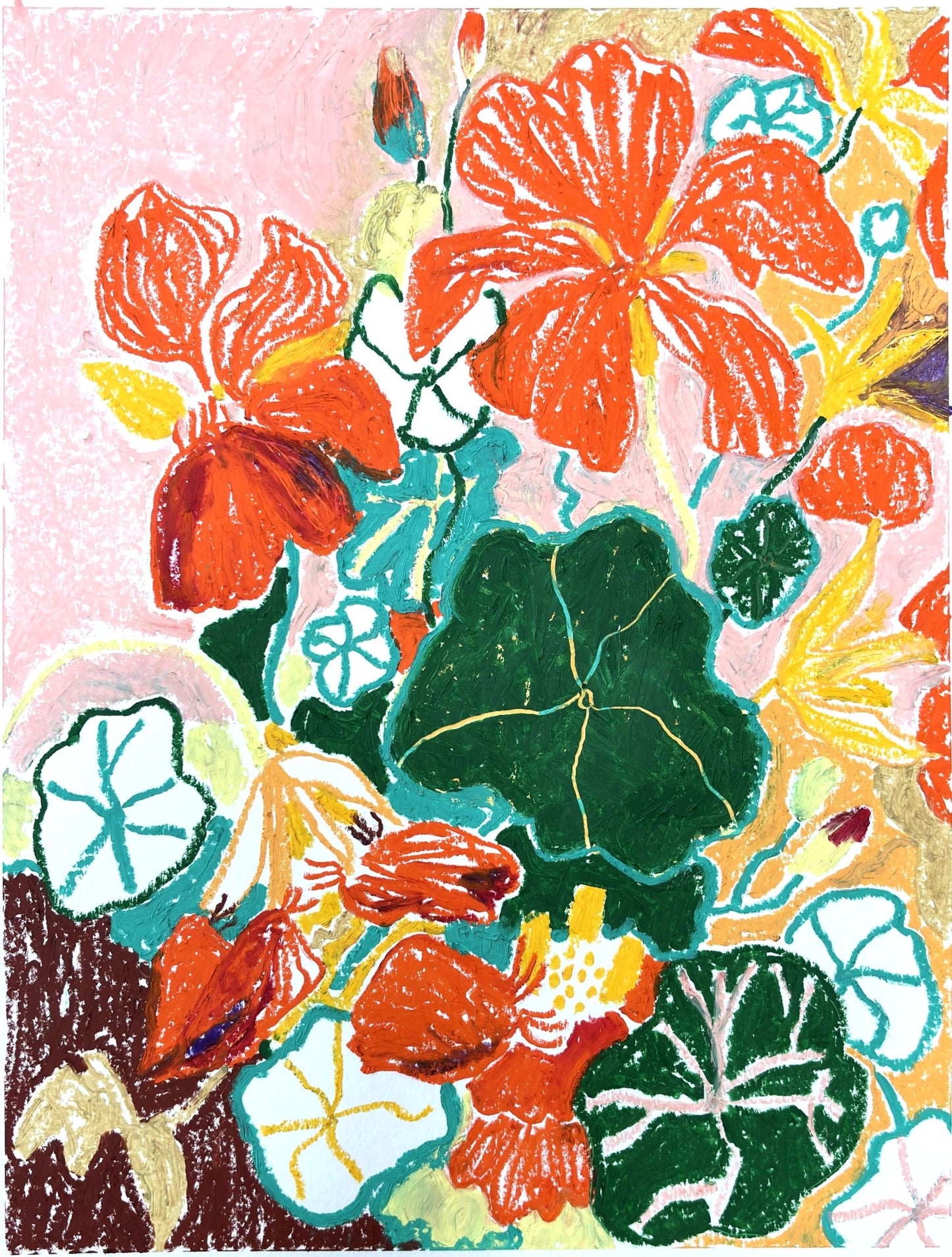 Overgrown Nasturtiums