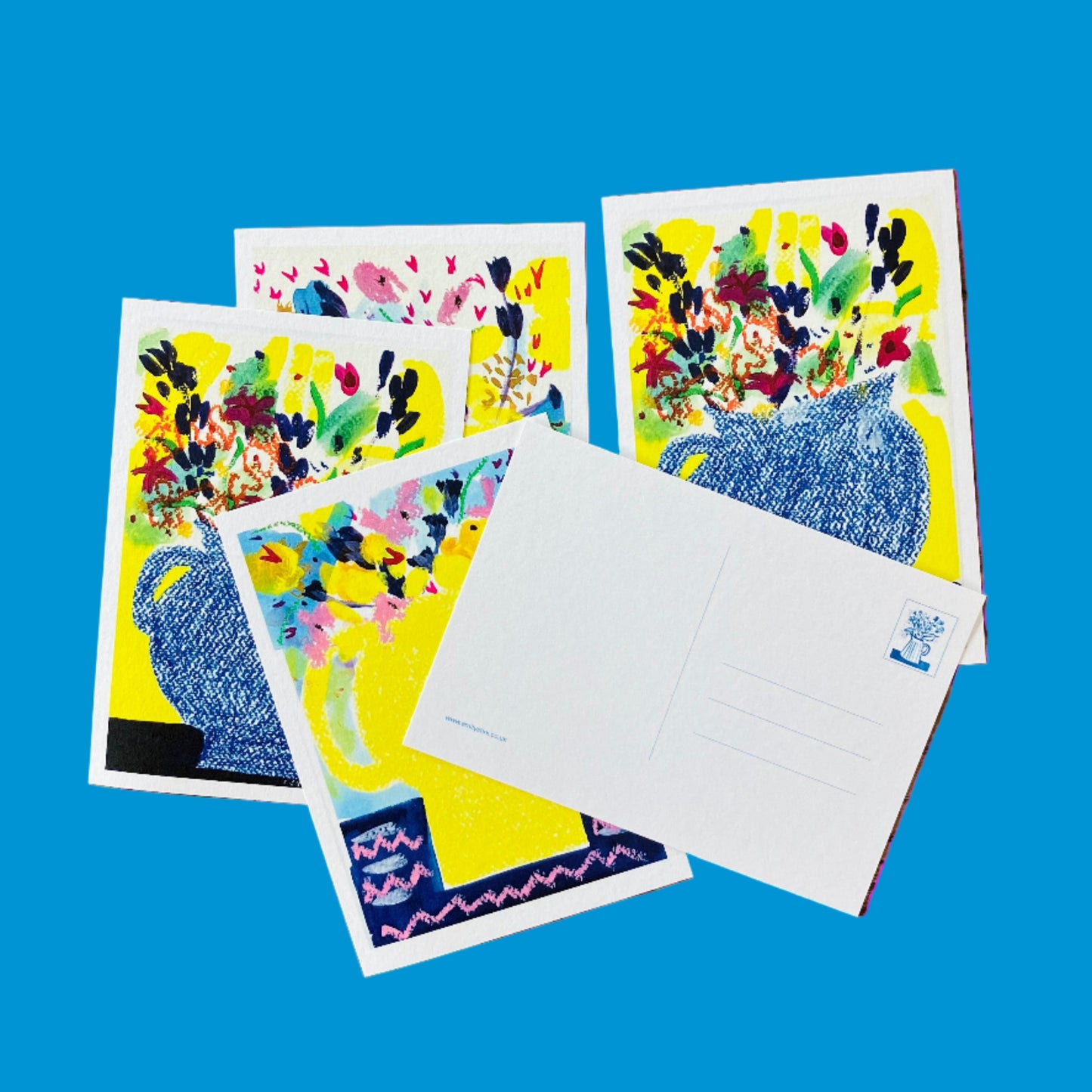 Pack of 5 Art Postcards