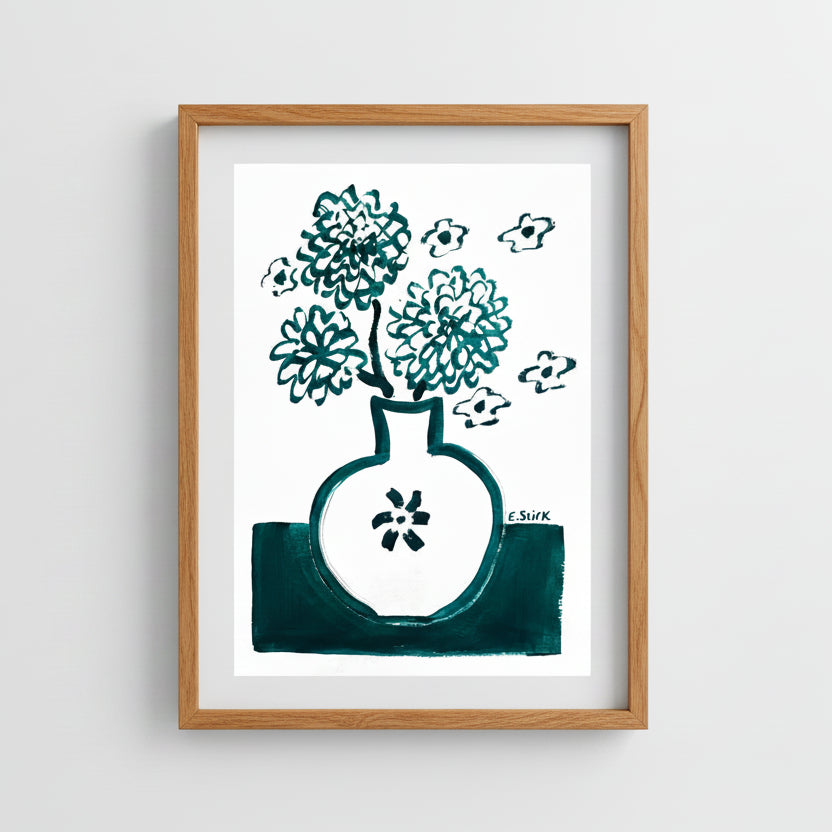 Viridian N.3 - limited edition giclée print